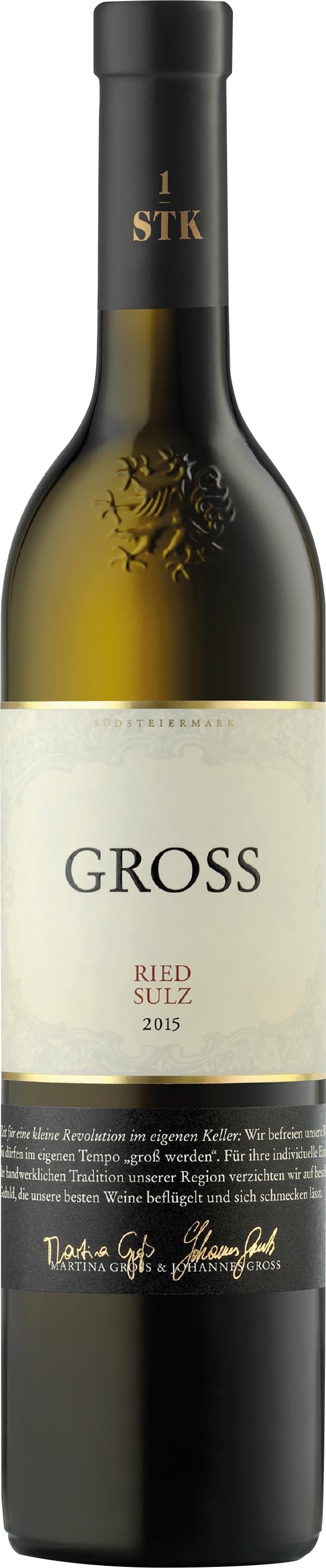 Gross Ried Sulz Sauvignon Blanc Fassreserve 2018 0.75 l Steiermark Weisswein