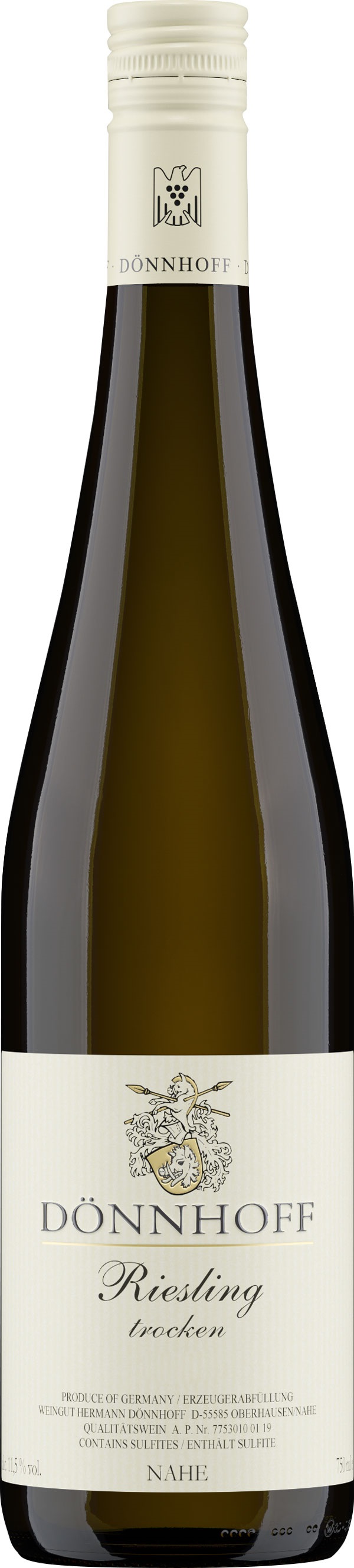 Dönnhoff Riesling trocken 2021 0.75 l Nahe Weisswein