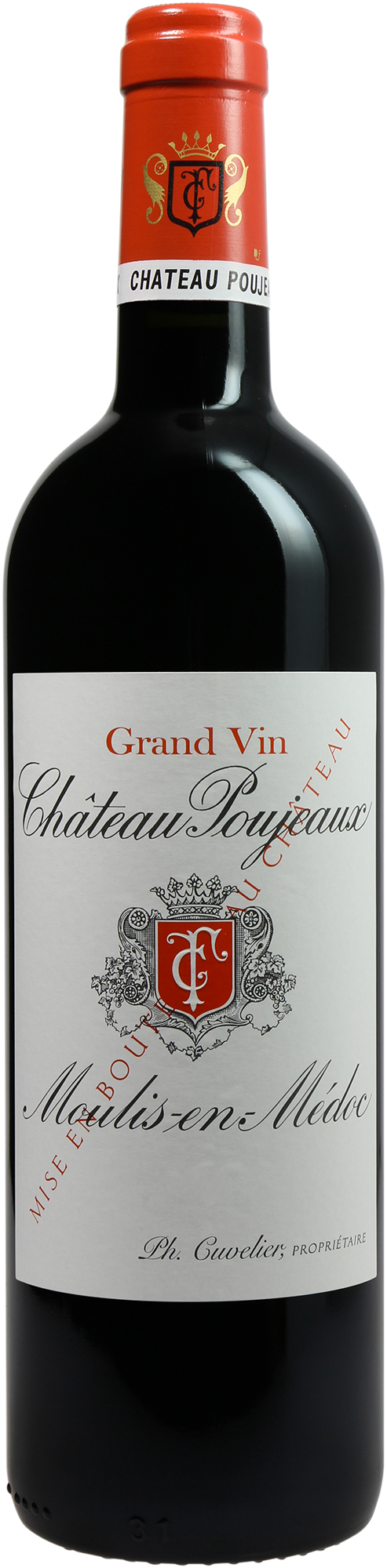 Chateau Poujeaux Château 2023 0.75 l Bordeaux Rotwein