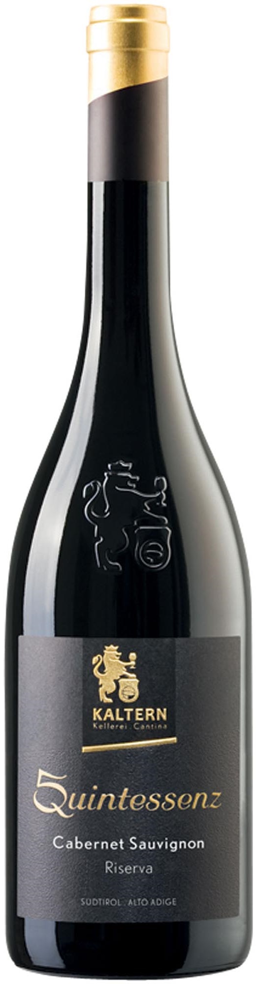 Kellerei Kaltern Quintessenz Cabernet Sauvignon Riserva 2018 0.75 l Südtirol Rotwein
