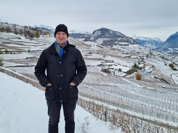 Marc im Schnee