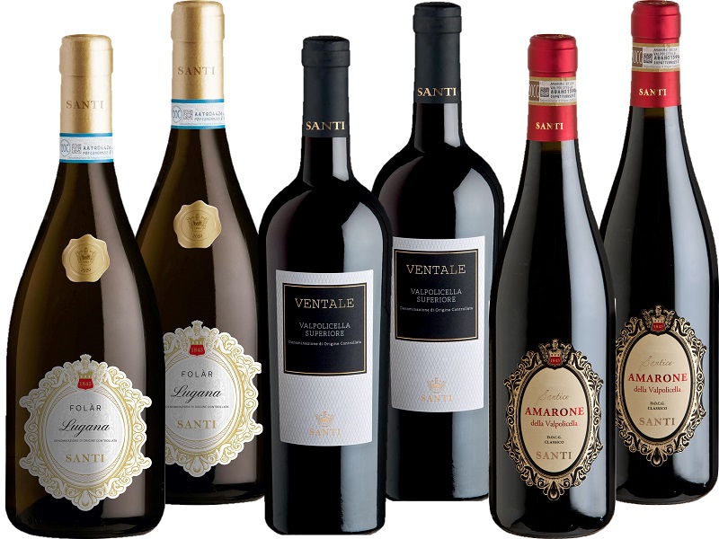 Weinpaket Santi - Lugana & Co.