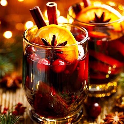 Cranberry Mulled Wine