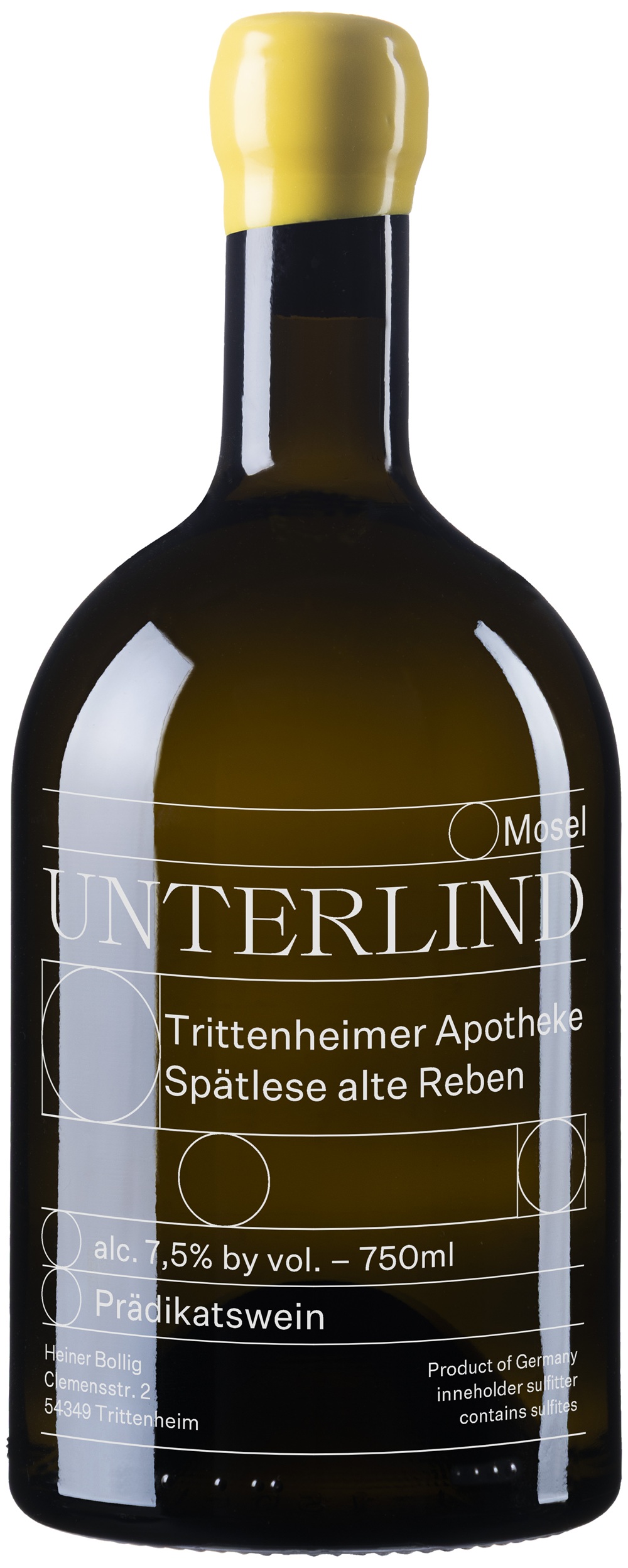 Unterlind Trittenheimer Apotheke Riesling Spätlese Altereben 2024 0 Weißwein