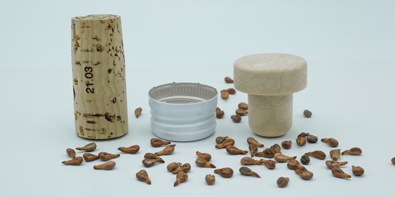 Ein Weinglas mit rotem Wein wird von einer Hand gehalten. Im Hintergrund sind ein Korkenzieher und eine Holzoberfläche sichtbar, was die Wein-Thematik unterstreicht.