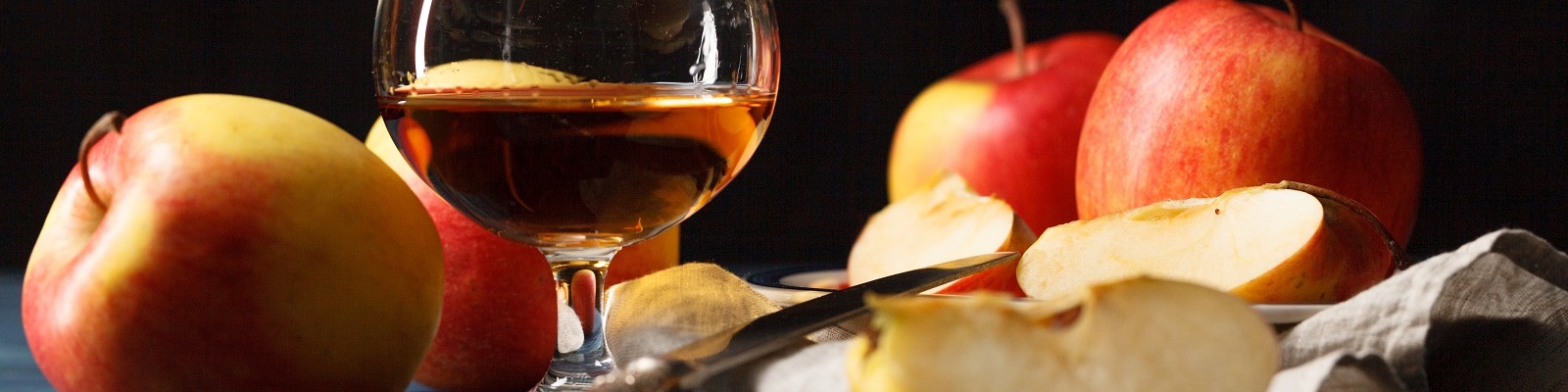 Calvados im Glas