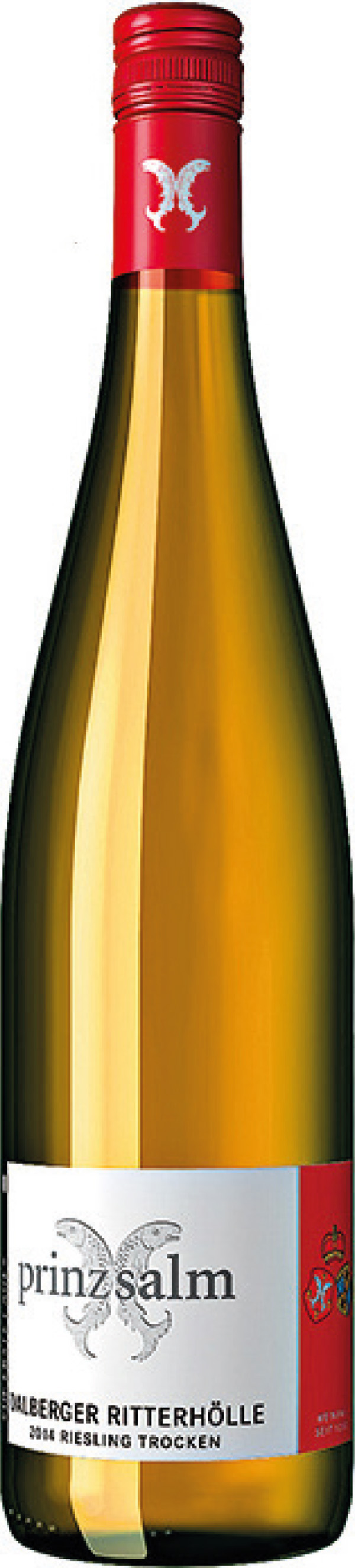 Prinz Salm Dalberger Ritterhölle Riesling trocken 2018 0.75 l Nahe Weisswein