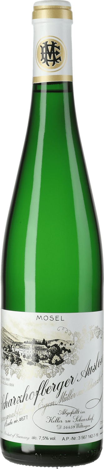 Weingut Egon Müller Scharzhofberger Riesling Auslese 2021 0 Weißwein