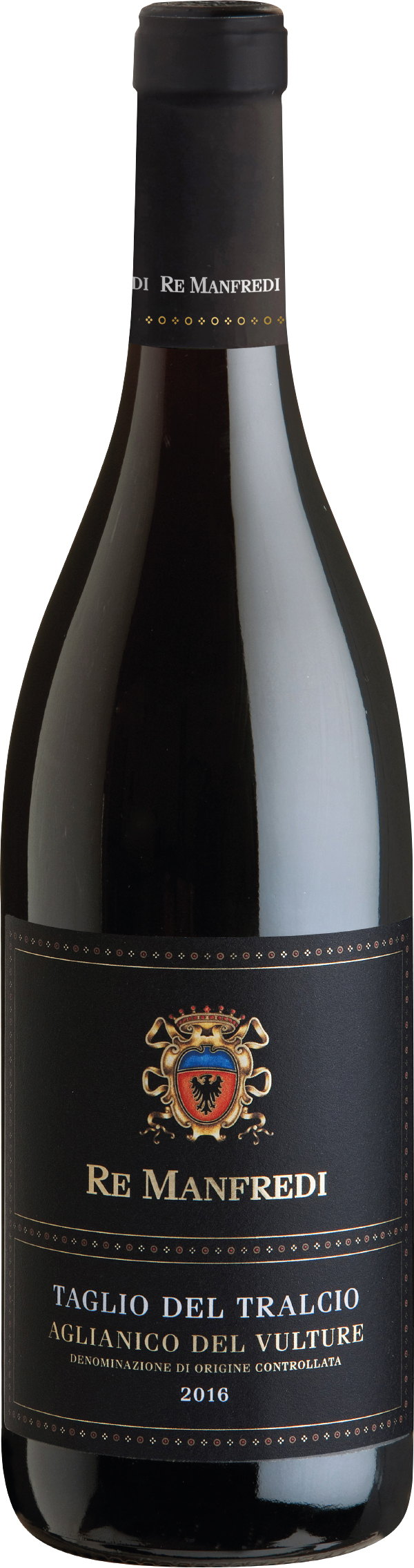 Re Manfredi Il Rosso Taglio del Tralcio 2018 0.75 l Basilikata Rotwein