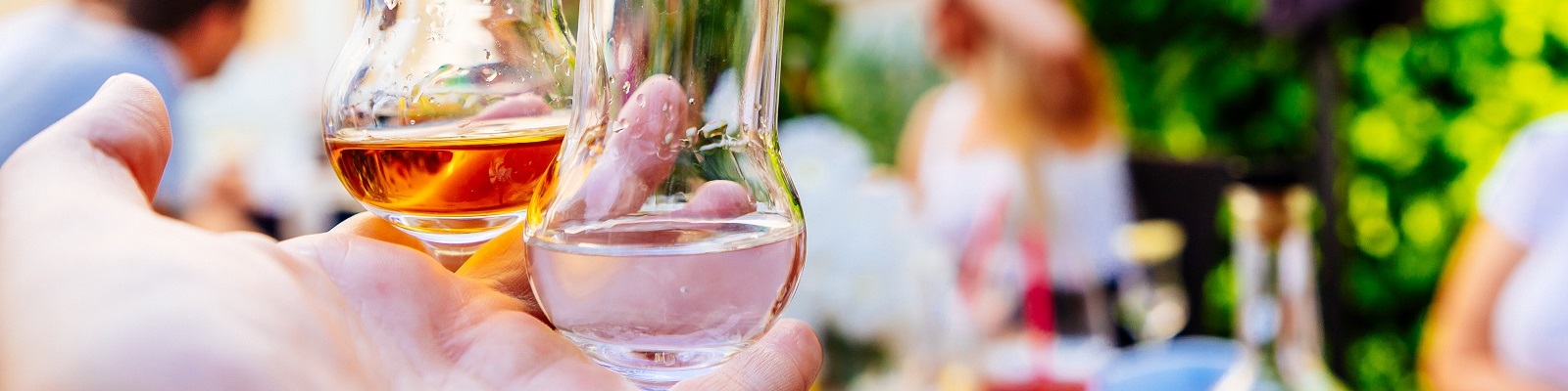 Grappa im Glas